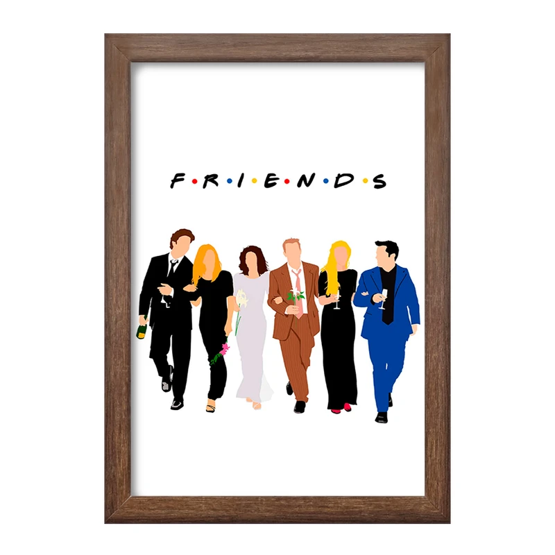 تابلو خندالو طرح سریال فرندز  Friends  کد 3910
