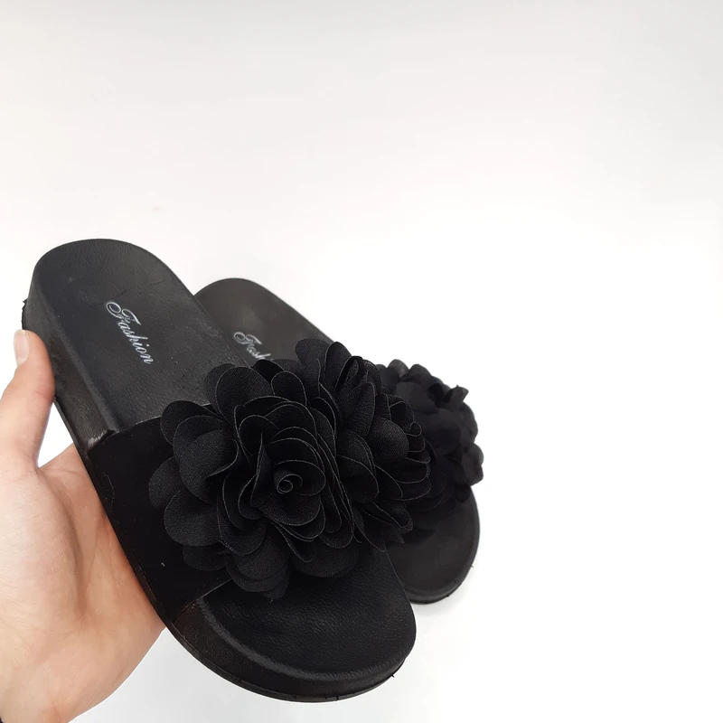 عکس شماره 6 : دمپایی زنانه نیکتا مدل l-030-flower-bl