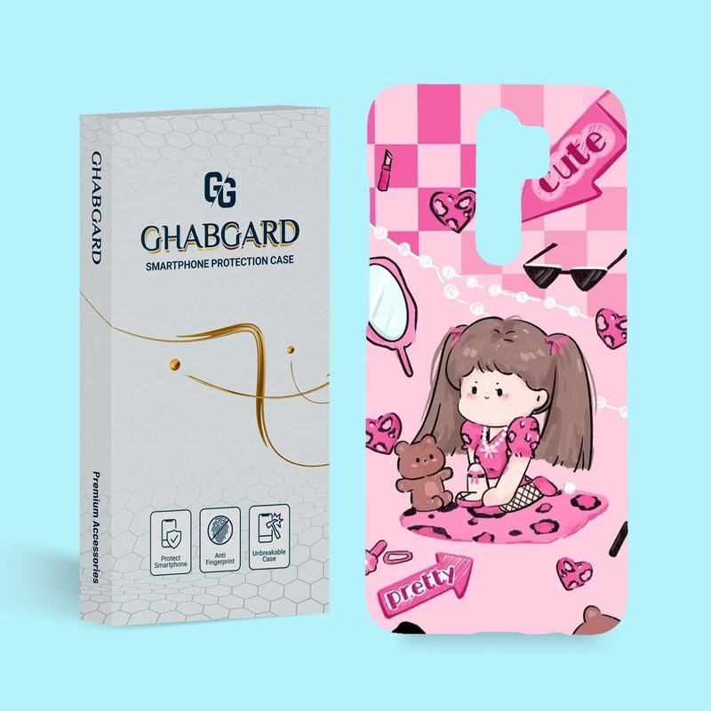 کاور قاب گارد مدل دخترانه مناسب برای گوشی موبایل شیائومی Redmi Note 8 Pro