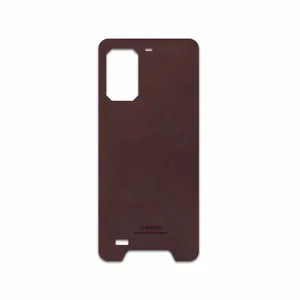 MAHOOT Matte-Dark-Brown-Leather Cover Sticker for Ulefone Armor 7