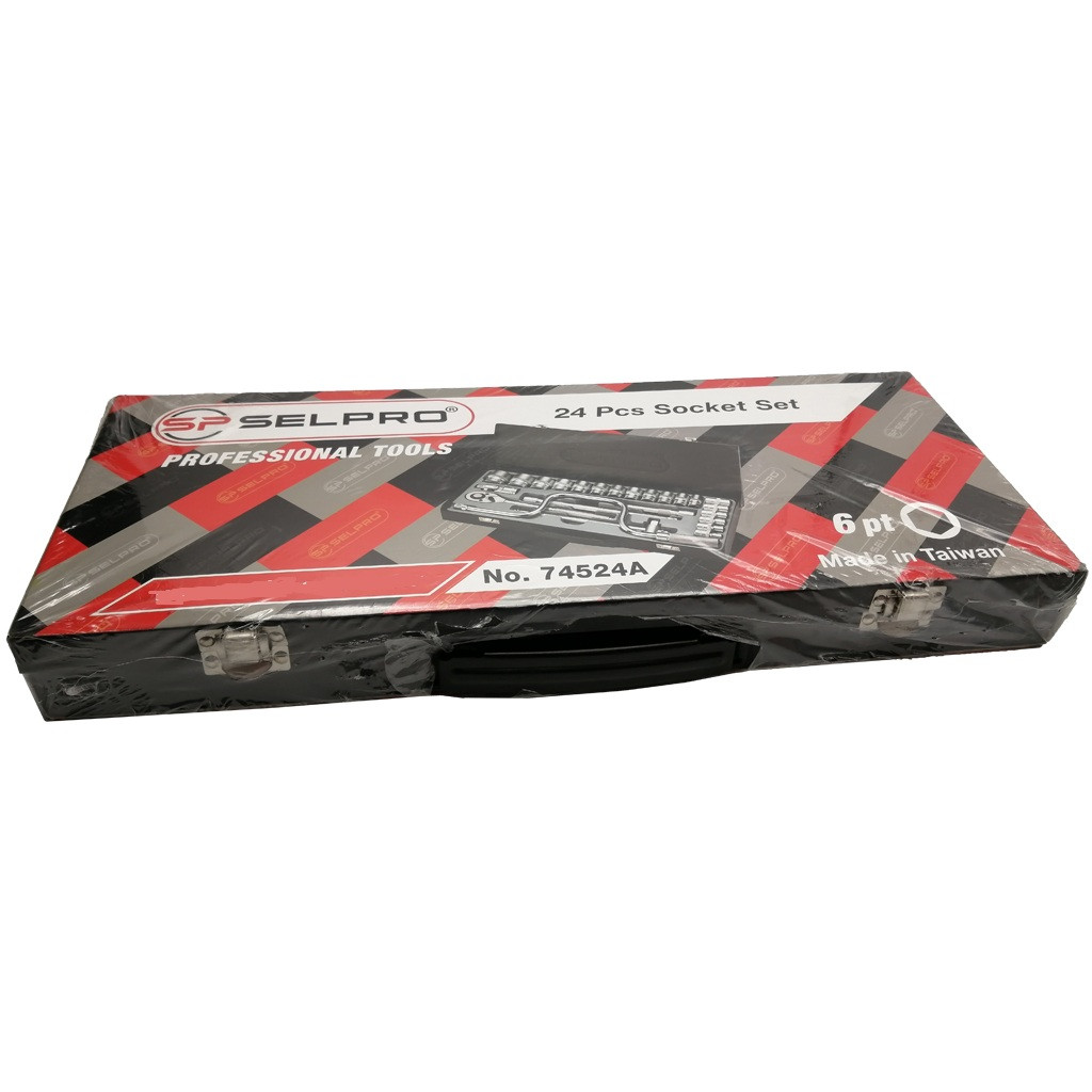 مجموعه 24 عددی آچار و سری بکس سل پرو مدل 74524 مجموعه 24 عددی آچار و سری بکس سل پرو مدل 74524