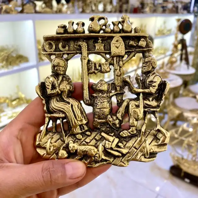 جاکلیدی برنجی مدل مرد و زن102039