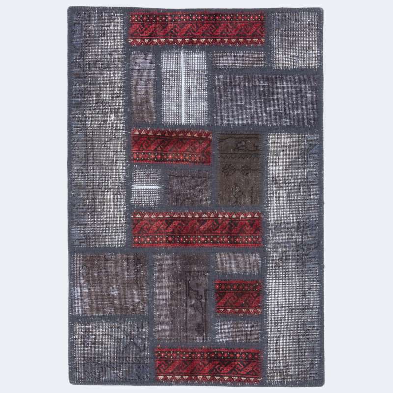  کلاژ فرش دستباف نیم متری مدل دَپ کد 12839