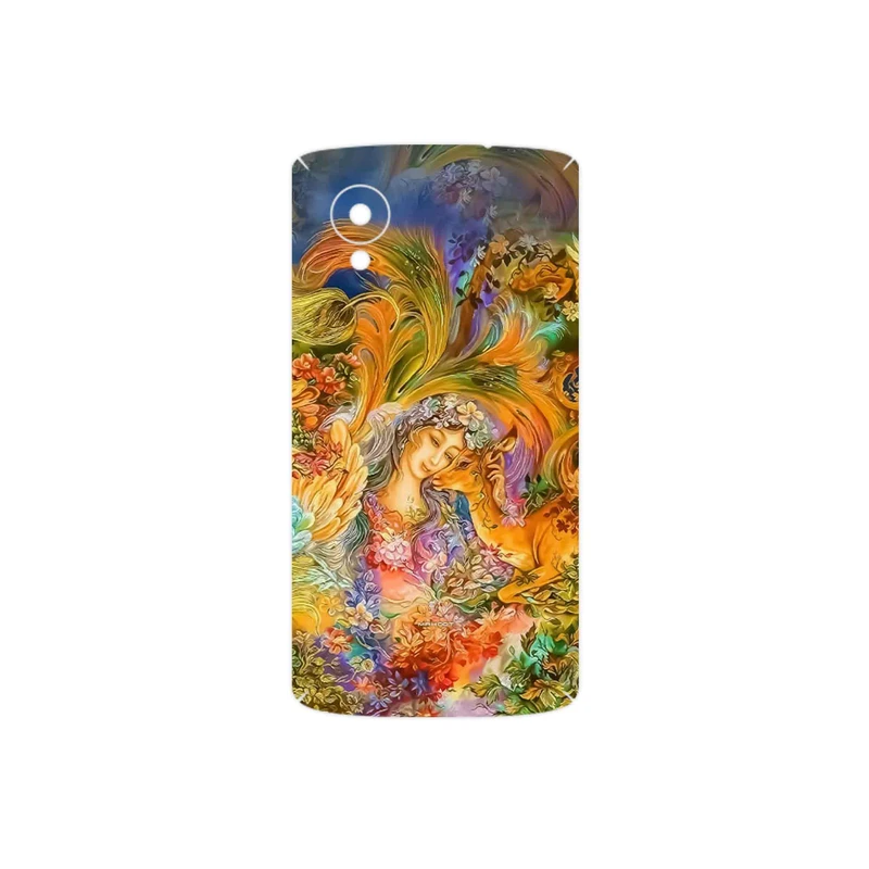 برچسب پوششی ماهوت مدل Persian miniature 3 مناسب برای گوشی موبایل گوگل Nexus 5