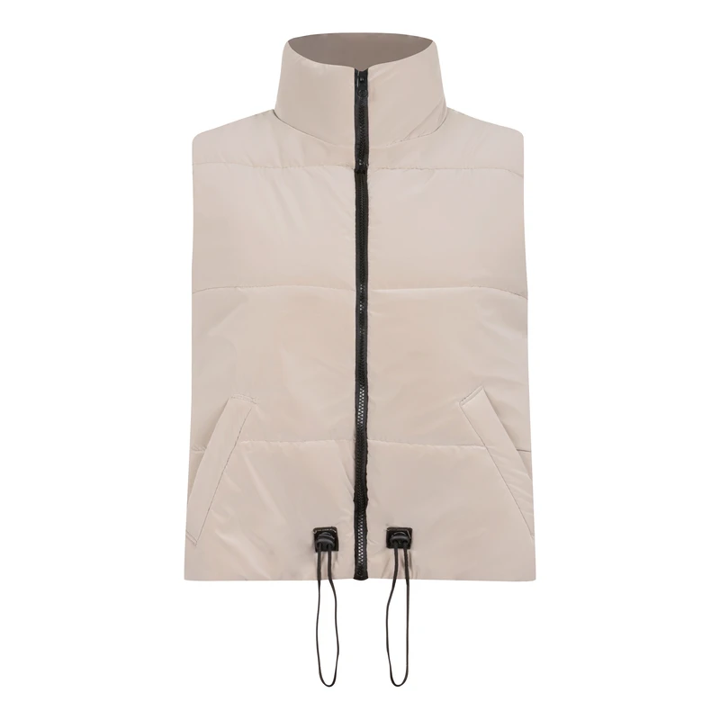 پافر زنانه سون پون مدل 225 رنگ کرم