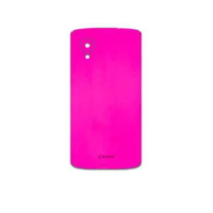 MAHOOT Phosphorus-Pink Cover Sticker for Google Nexus 5