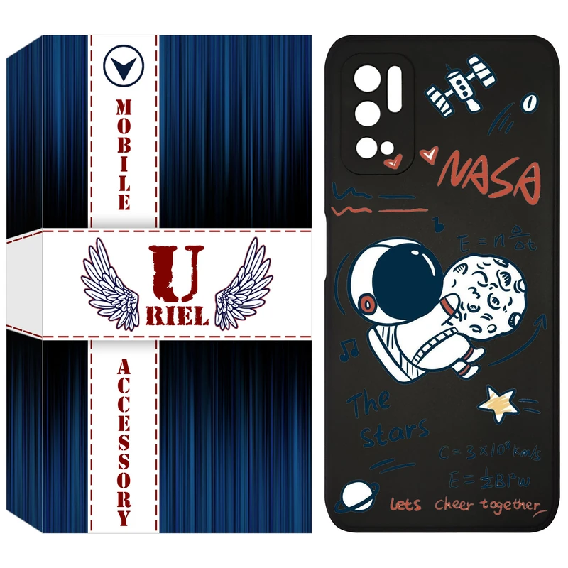 کاور یوریل مدل KSH کد 27 طرح ناسا مناسب برای گوشی موبایل شیائومی Redmi Note 11SE