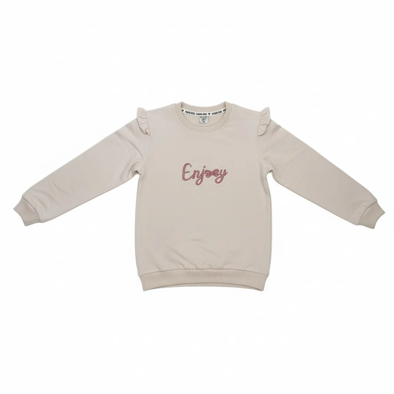 سویشرت دخترانه طرح enjoy کد 0086