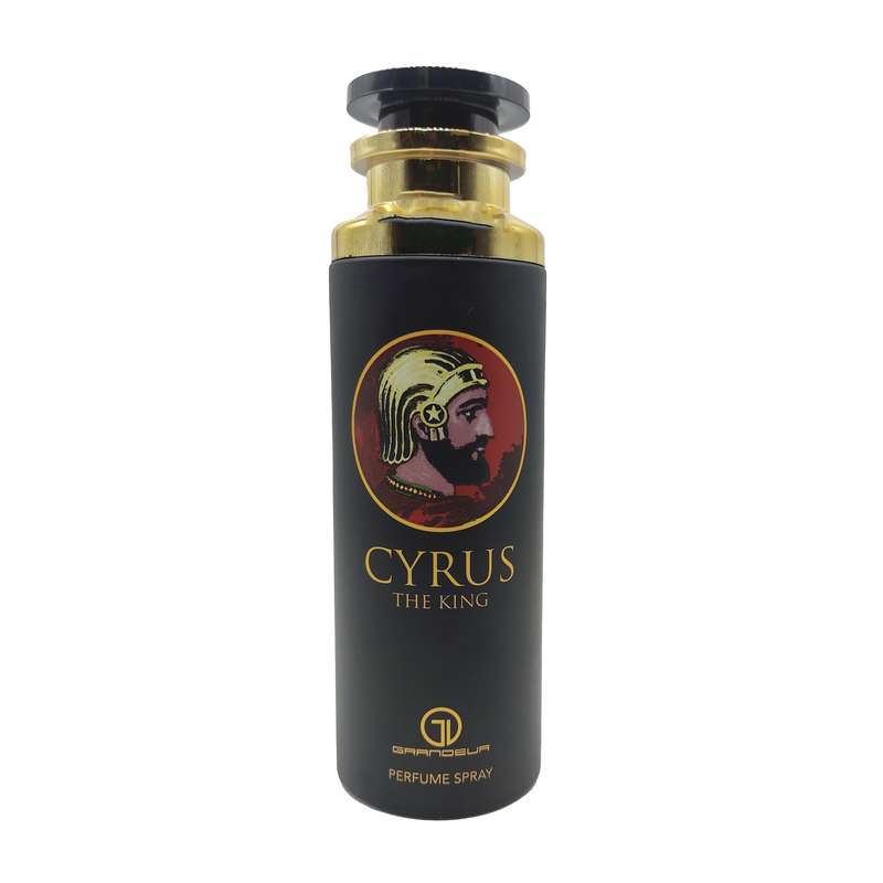 اسپری بدن مردانه گراندیور مدل Cyrus حجم 200 میلی لیتر اسپری بدن مردانه گراندیور مدل Cyrus حجم 200 میلی لیتر