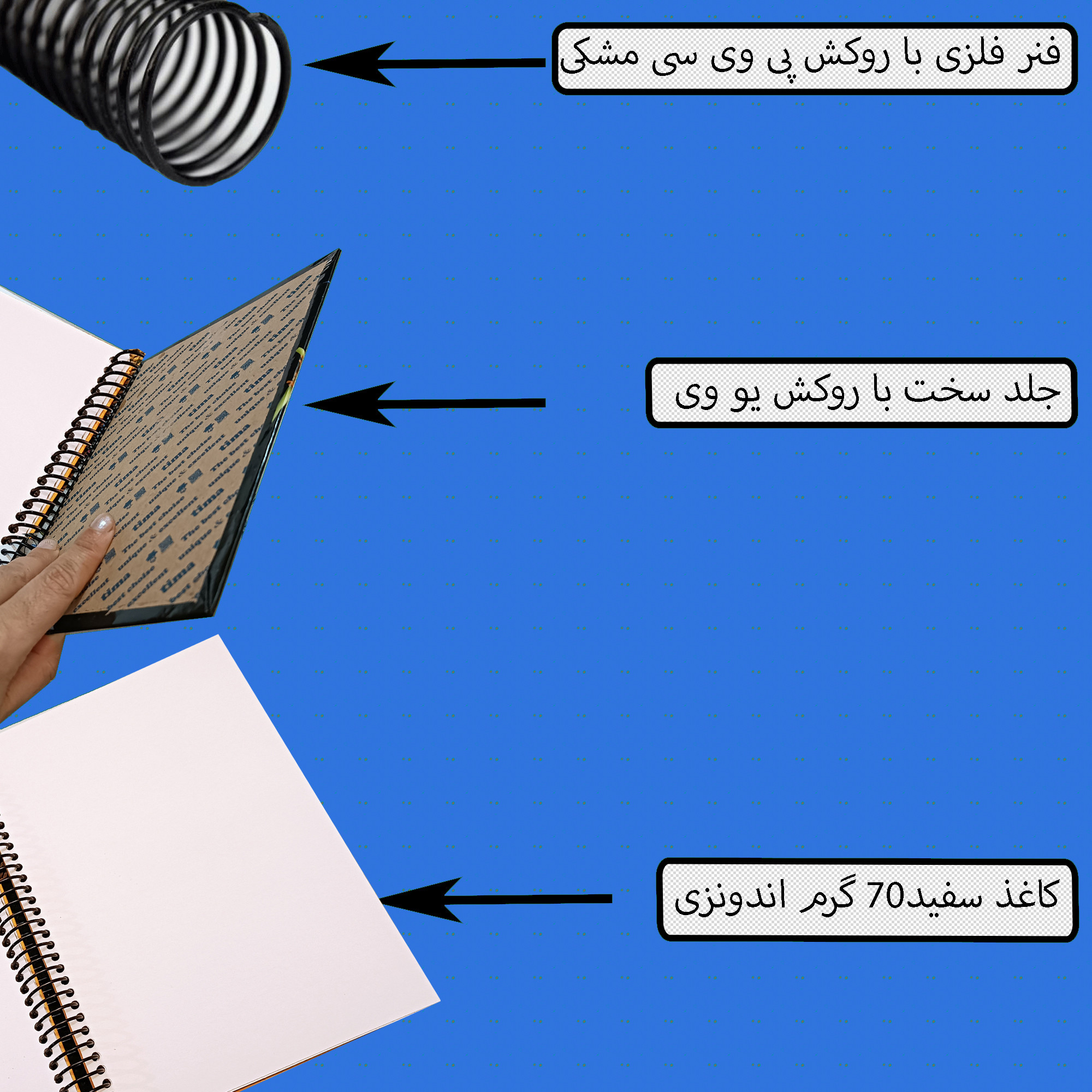 دفتر نقاشی 100 برگ تیما مدل حنا دفتر نقاشی 100 برگ تیما مدل حنا