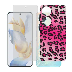 Glass together model matte screen protector suitable for Honor 90 mobile phone with back cover sticker
