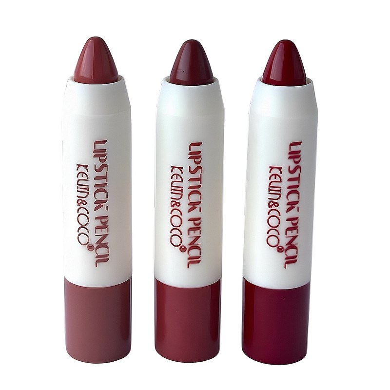 رژ لب مدادی مات کوین اند کوکو مدل آمبره شماره 01 مجموعه 3 عددی