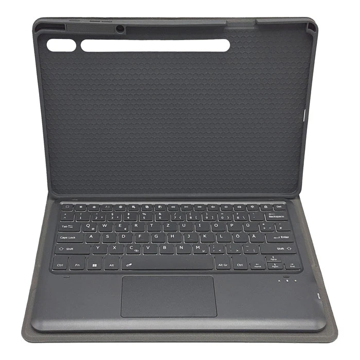 کیف کلاسوری کیبورد دار مدل CACOE مناسب برای تبلت سامسونگ Galaxy Tab S7 FE / SM-T730 / T736B