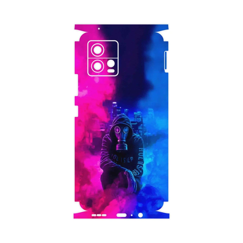 برچسب پوششی ماهوت مدل Smoke Rainbow Digital Art 2-FullSkin مناسب برای گوشی موبایل موتورولا Moto G72