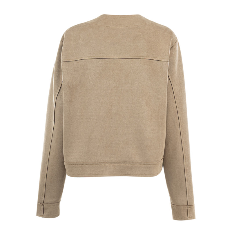 کت زنانه سرژه مدل 230153 رنگ کرم