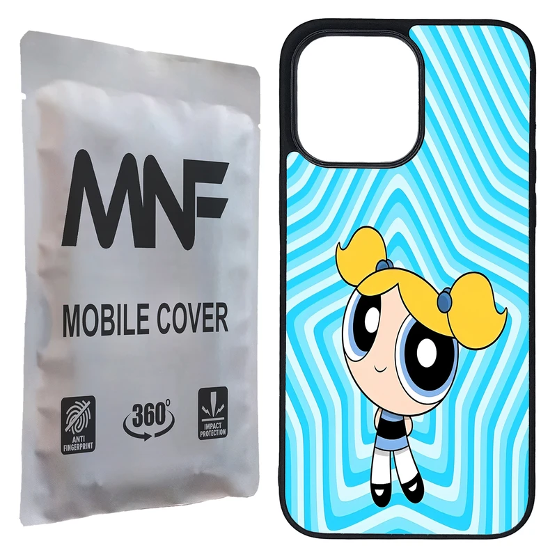 کاور ام ان اف طرح Powerpuff Girls کد P-108 مناسب برای گوشی موبایل اپل iPhone 14 Pro Max