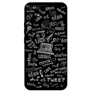 Megafone Social Media 1898 Cover For Realme Narzo 50A