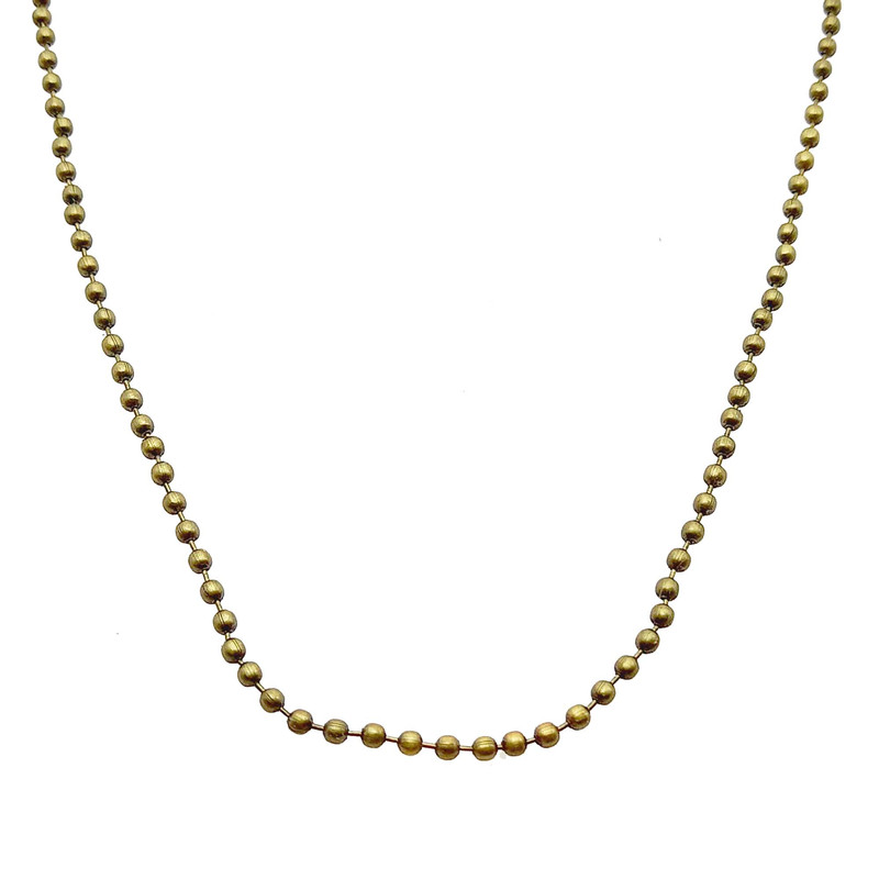 زنجیر زنانه مدل ساچمه ای کد 608ZNZ زنجیر زنانه مدل ساچمه ای کد 608ZNZ