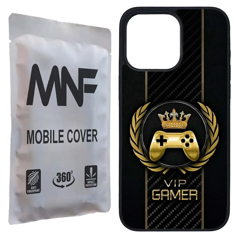 کاور ام ان اف طرح VIP GAMER کد P-091 مناسب برای گوشی موبایل اپل iPhone 15 Pro Max    