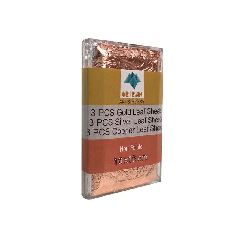 ورق طلا و نقره و مس اوریران کد GSC09 بسته 9 عددی ورق طلا و نقره و مس اوریران کد GSC09 بسته 9 عددی