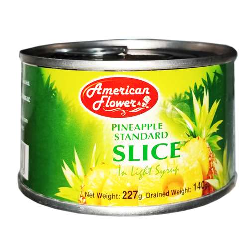 کمپوت آناناس حلقه آمریکن فلوور - 227 گرم