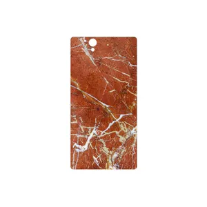 MAHOOT Red Marble Cover Sticker for Sony Xperia X