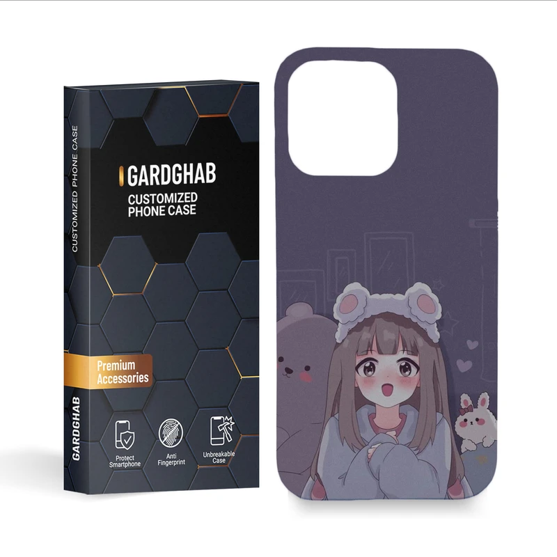 کاور گارد قاب مدل دخترانه مناسب برای گوشی موبایل اپل iphone 14 promax