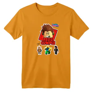 تی شرت آستین کوتاه بچگانه مدل روبلاکس کد 4