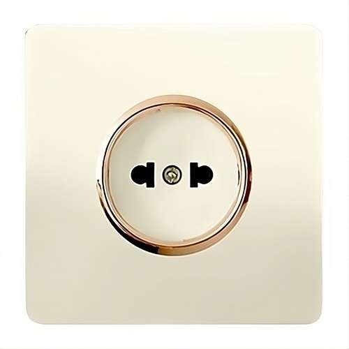 پریز برق آسیا مدل کریستال صدفی