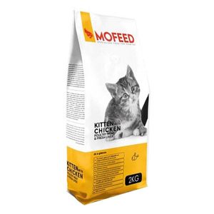 نقد و بررسی غذای خشک گربه مفید مدل kitten with chicken وزن 2 کیلوگرم توسط خریداران