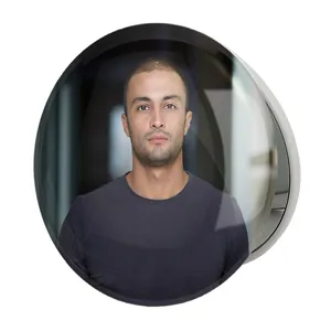 آینه جیبی خندالو طرح امیر جدیدی مدل تاشو کد 6319 