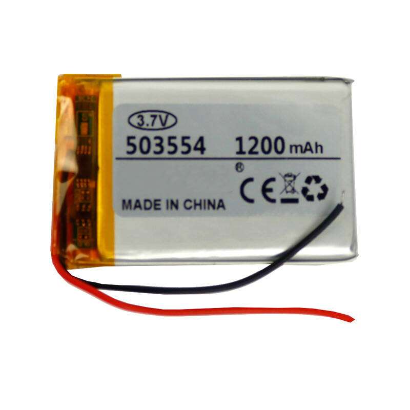 باتری لیتیوم یون مدل 503554 ظرفیت 1200 میلی آمپر ساعت