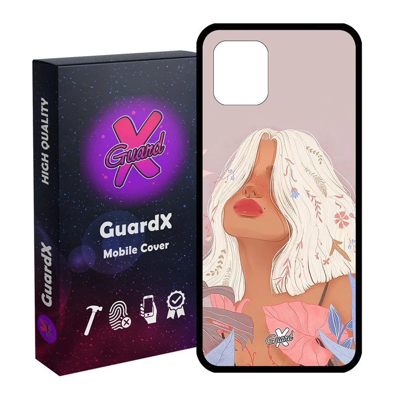 کاور گارد ایکس طرح دختر مدل Glass10343 مناسب برای گوشی موبایل سامسونگ Galaxy Note 10 Lite