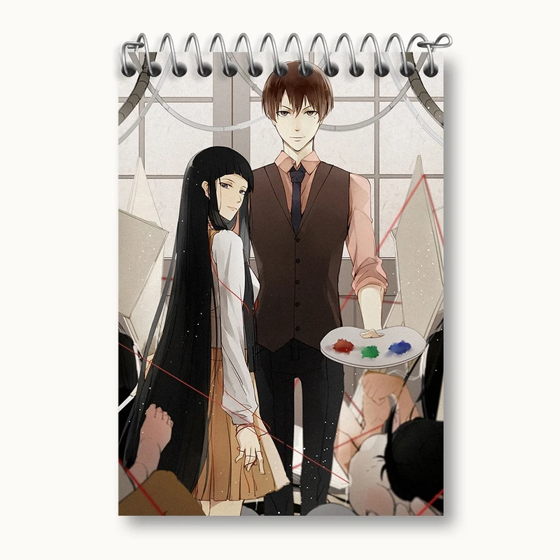 دفتر یادداشت 50 برگ خندالو مدل ریکاکو انیمه روان گذر کد 33741