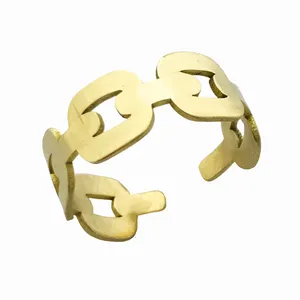 انگشتر گالری عزیزی طزح مینیمال مدل 15697