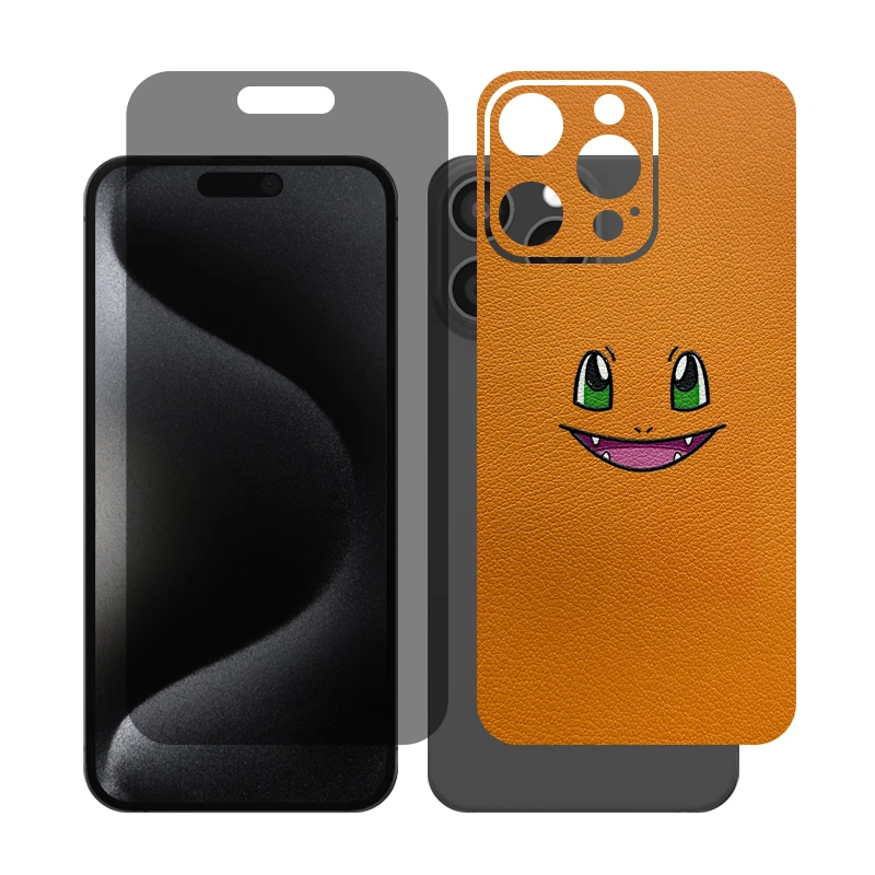 محافظ صفحه نمایش حریم شخصی گلس مدل Together مناسب برای گوشی موبایل اپل iPhone 15 Pro Max به همراه برچسب پوششی پشت گوشی