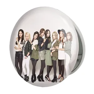 آینه جیبی خندالو طرح گروه گرلز جنریشن Girls Generation مدل تاشو کد 12989 