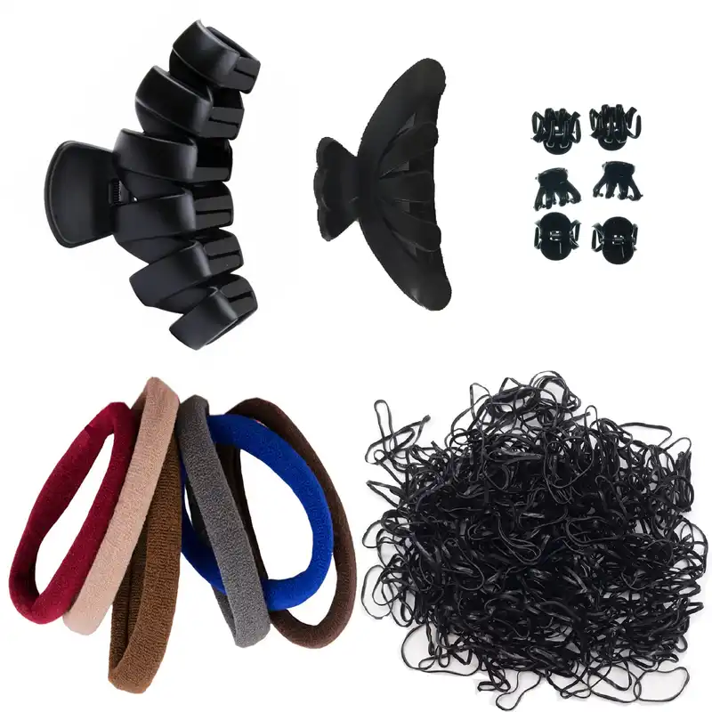 زیور آلات مو دخترانه آی جواهر مدل مجموعه 514 عددی