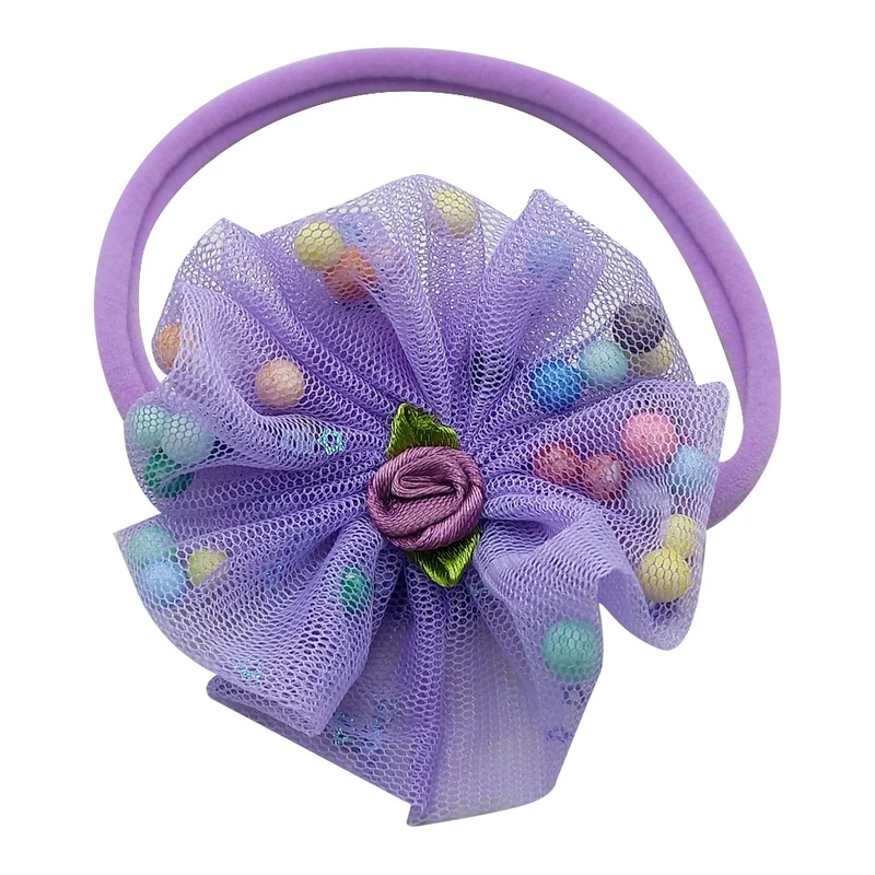 هدبند دخترانه مدل گل کد 01091999