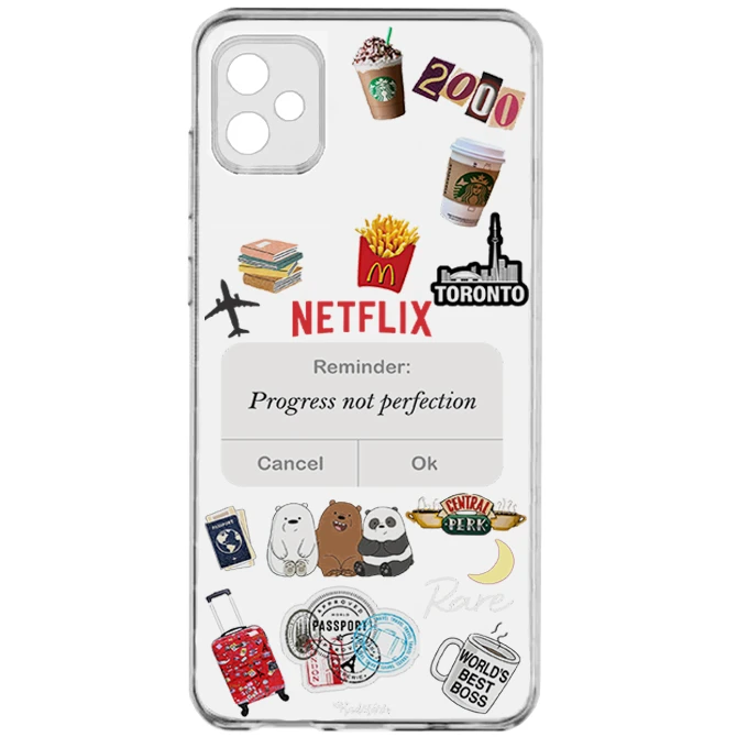 کاور طرح Progress مناسب برای گوشی موبایل سامسونگ  Galaxy A05