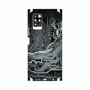 MAHOOT Black-Printed-Circuit-Board-FullSkin Cover Sticker for Infinix Note 10