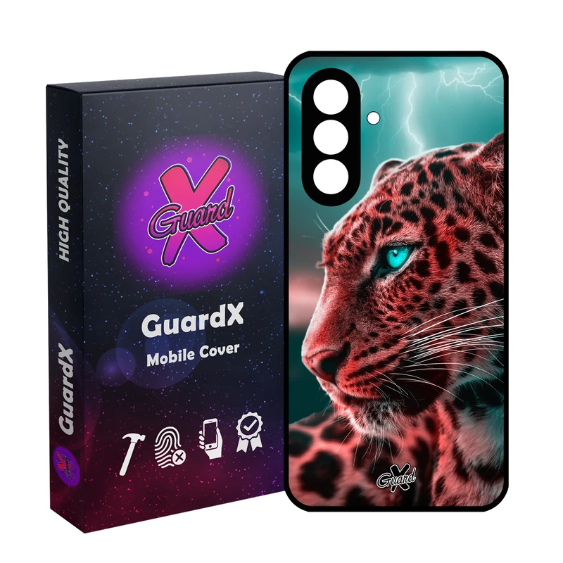 کاور گارد ایکس طرح پلنگ مدل 10233 مناسب برای گوشی موبایل سامسونگ Galaxy A36 / A36 5G