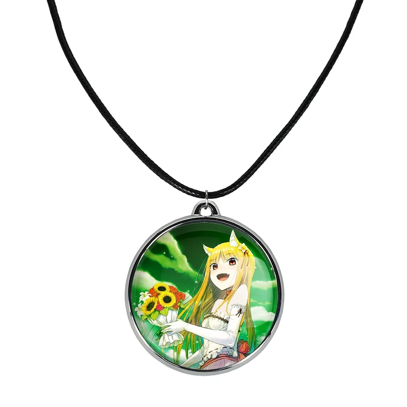 گردنبند خندالو مدل هولو و کرافت انیمه ادویه و گرگ کد 3615036151