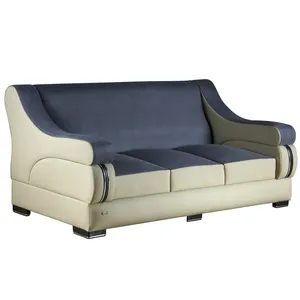 مبل راحتی سه نفره چشمه نور کد MA-406/3-CR-DBL