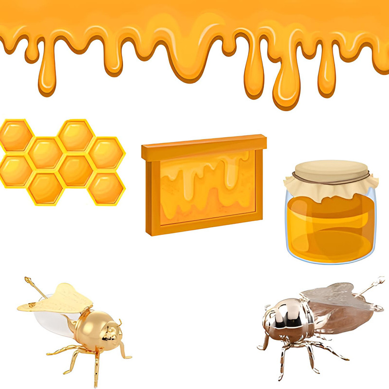 ظرف عسل مدل زنبور کد Zz660