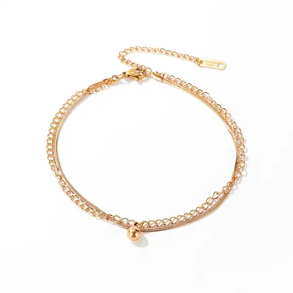 پابند زنانه گالری شمرون مدل ANK153G0