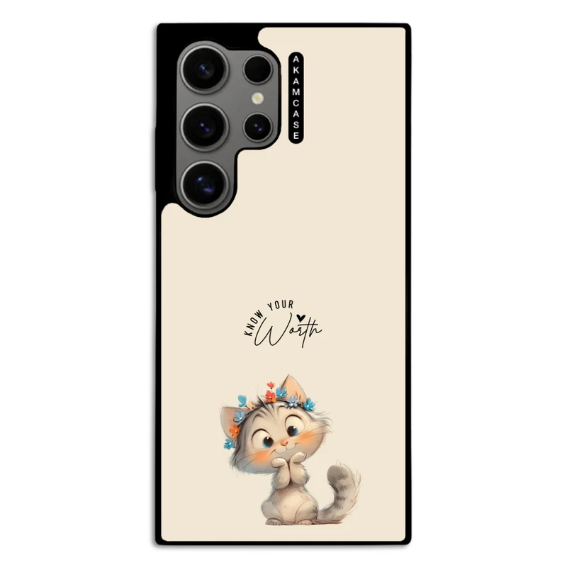 کاور آکام مدل AMC-WSGS24U-ANIMALS QOUTES-7 مناسب برای گوشی موبایل سامسونگ Galaxy S24 Ultra