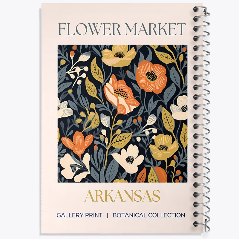 دفتر مشق 100 برگ خندالو طرح گل گلی کد N5327