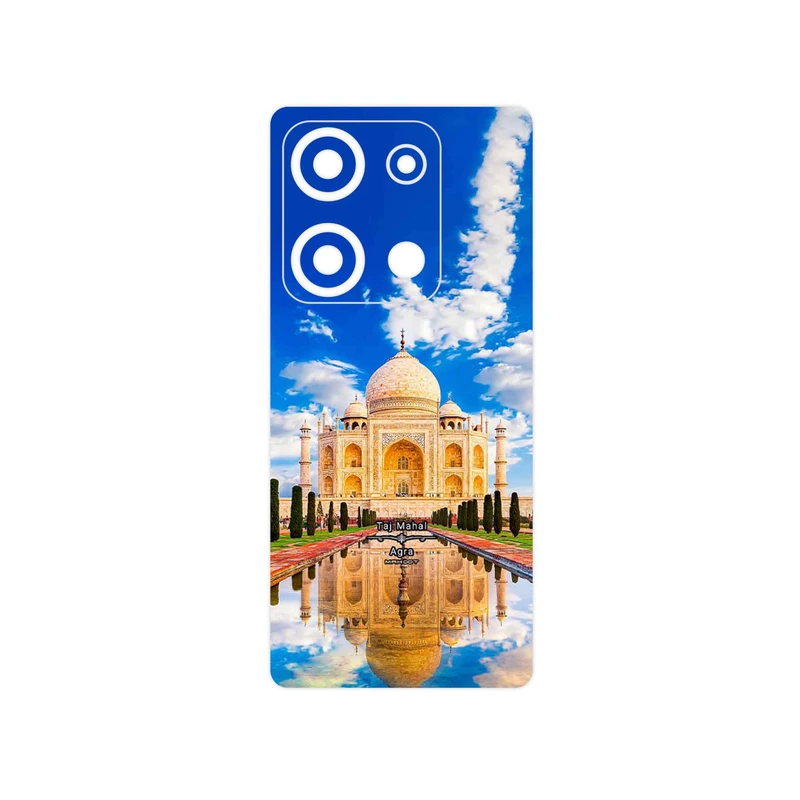 برچسب پوششی ماهوت مدل The Taj Mahal مناسب برای گوشی موبایل شیائومی Redmi Note 14S