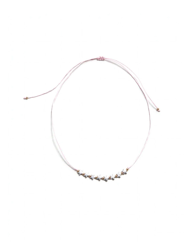 گردنبند دست ساز دخترانه - مانگو تک سایز گردنبند دست ساز دخترانه - مانگو تک سایز